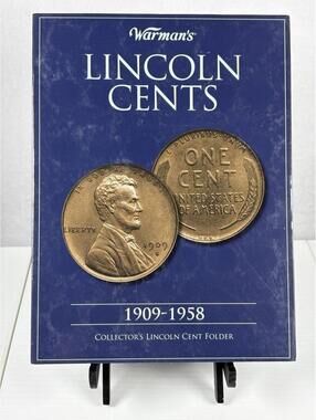 Warman's Lincoln Cents 1909-1958: Collector’s Lincoln Cent Folder NEW